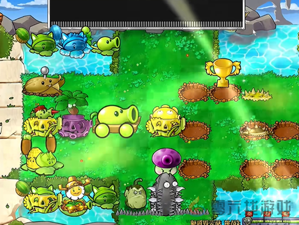 《植物大战僵尸杂交版》魅惑毁灭菇3通关攻略(图5) 《植物大战僵尸杂交版》魅惑毁灭菇3通关攻略(图5)